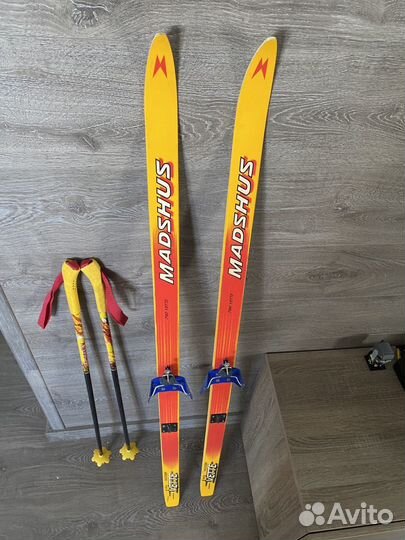 Лыжи детские беговые madshus + ботинки лыжные