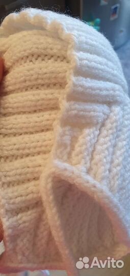 Шапочка гномик ручной вязки новая