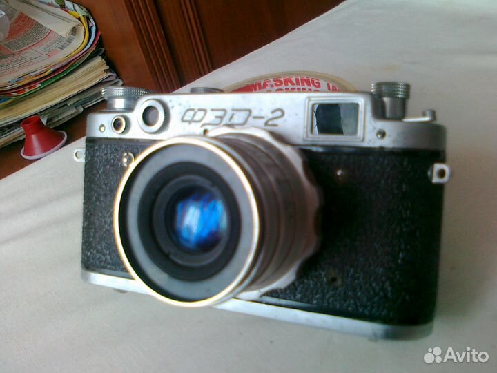 Фотоаппарат фэд-2, с объективом И-26М