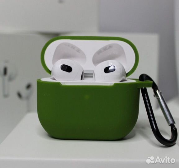 Наушники airpods 3 поколения+чехол