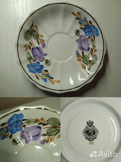 Тарелки Wlockawek, блюдца ифз, Дулево, Вербилки