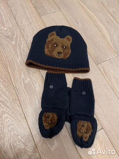 Шапка и митенки