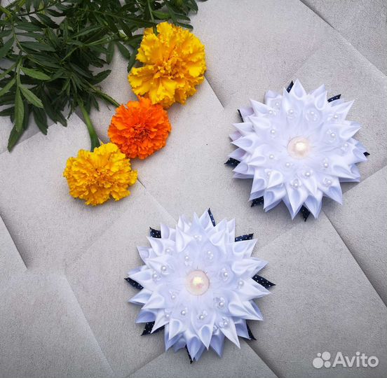 Резинки для волос ручной работы