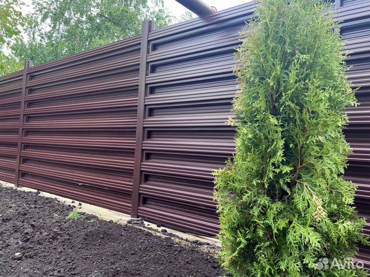 Забор жалюзи