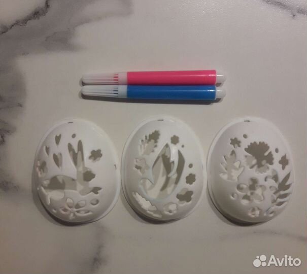 Трафарет для пасхальных яиц