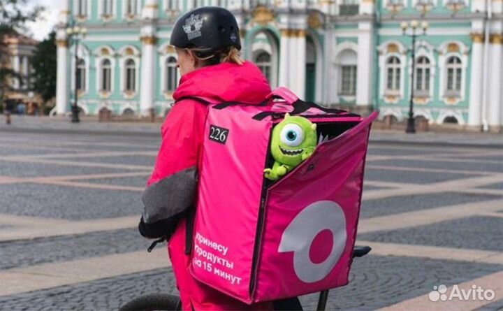 Работа Вахтой, пеший курьер