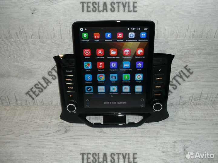 Магнитола LADA X-ray Tesla Android GPS WiFi