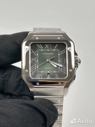 Часы cartier santos large оригинал