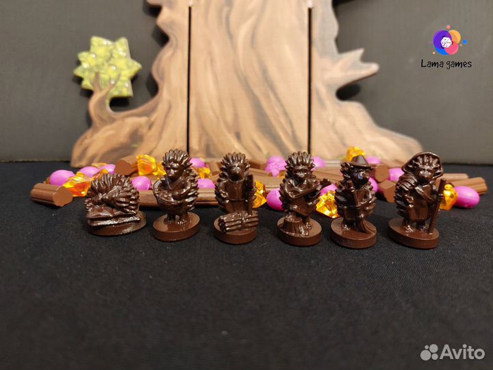 Настольная игра Эверделл компоненты