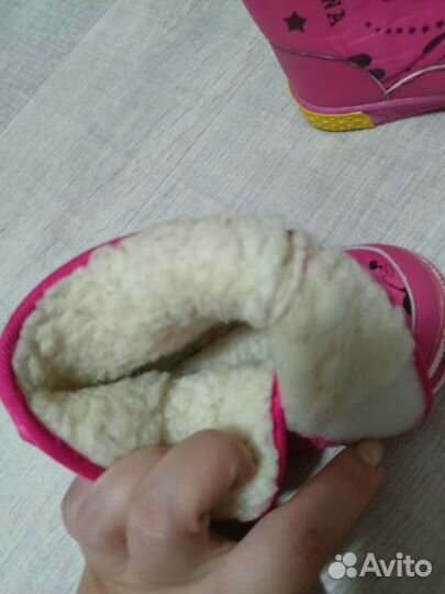 Ботинки дутики детские