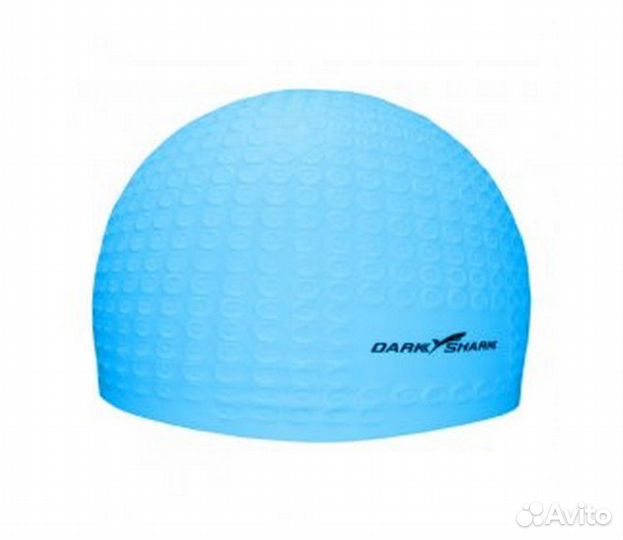 Шапочка д/плав.Dark Shark рельефная силиконовая