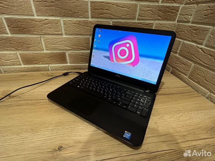 2Х ядерный ноутбук dell inspiron 3521