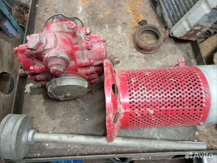 Насос центробежный с ручным приводом и от вала