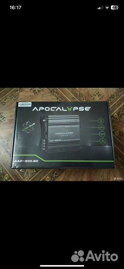 Усилитель apocalypse AAP-800.2 atom plus