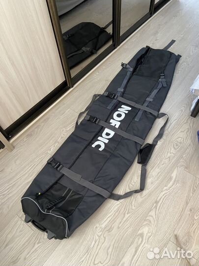 Чехол на колёсах для лыж и сноубордов Nordic 180см