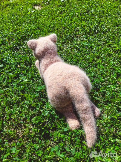 Вязаный котенок