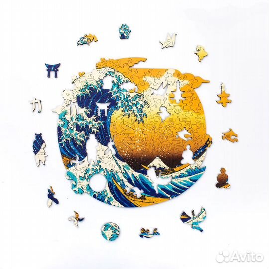 Деревянный пазл 