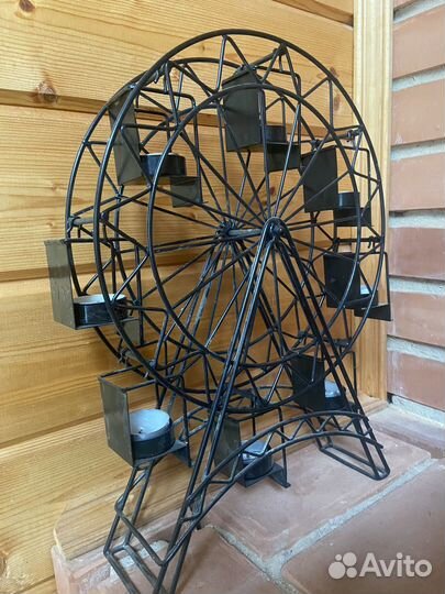 Подсвечник Колесо обозрения на 8 свечей