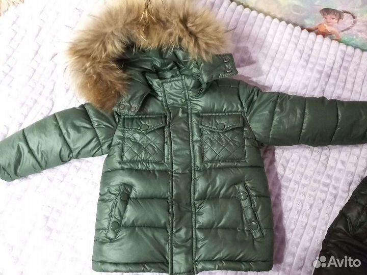 Детский зимний костюм на мальчика 86
