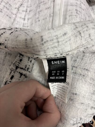 Твидовая юбка