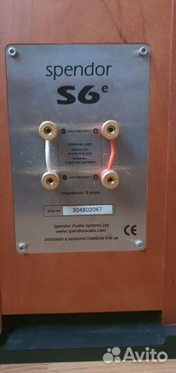 Spendor s6e (made in uk)