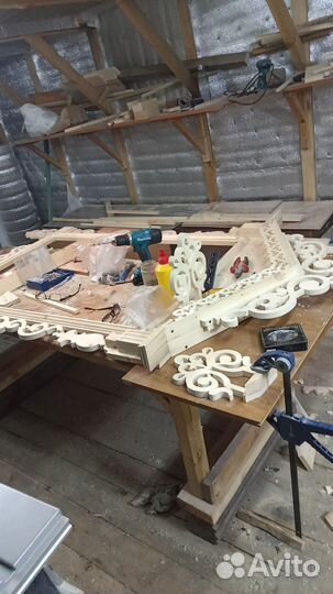 Прорезные наличники на окна