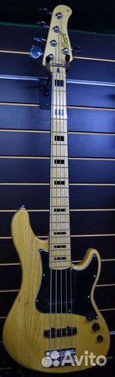 Бас-гитара 5-струнная Cort GB55JJ NAT