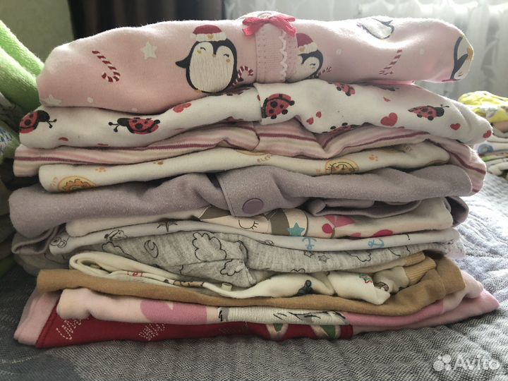 Вещи на девочку пакетом 50 - 68 р-р