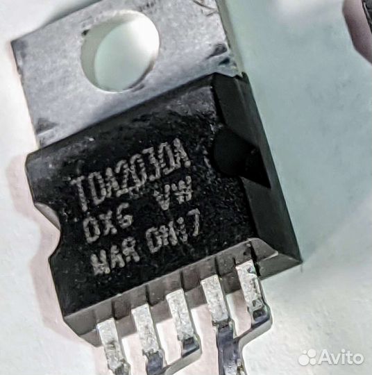 Микросхема tda2030a усилитель