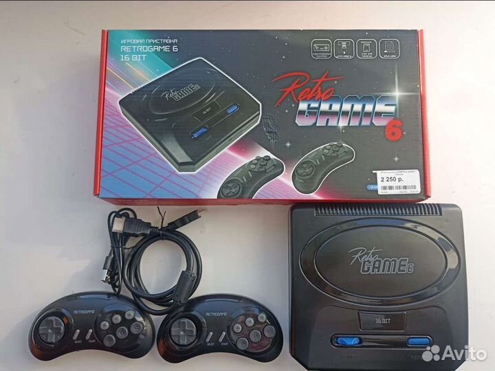 Игровая приставка Sega 16bit