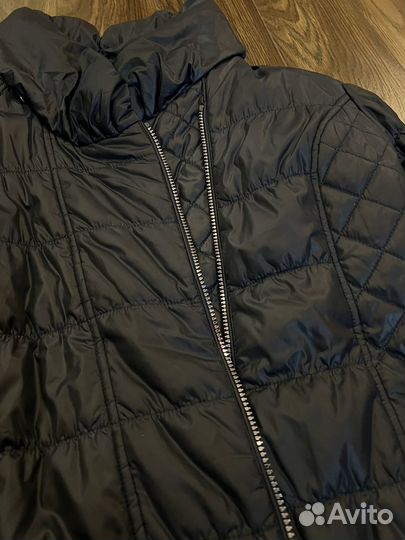 Пуховик женский черный