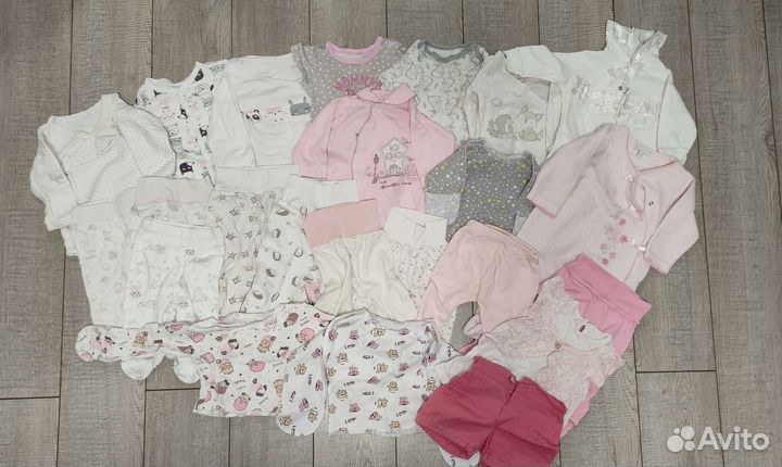 Вещи пакетом на девочку