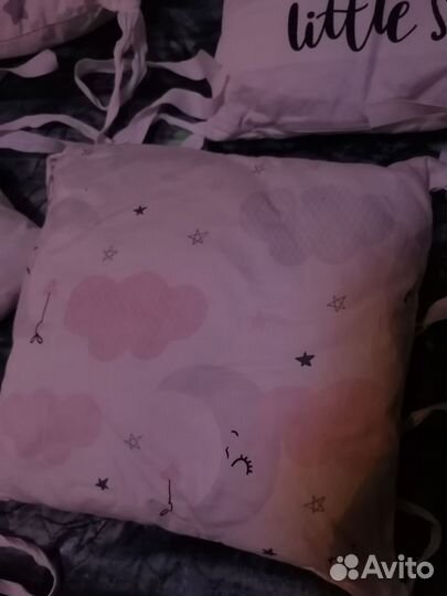 Бортики в кроватку