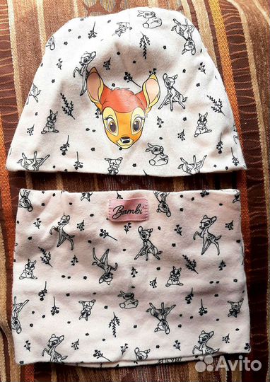 Комплект шапка и воротник