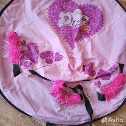 Тюбинг ватрушка детская для девочки