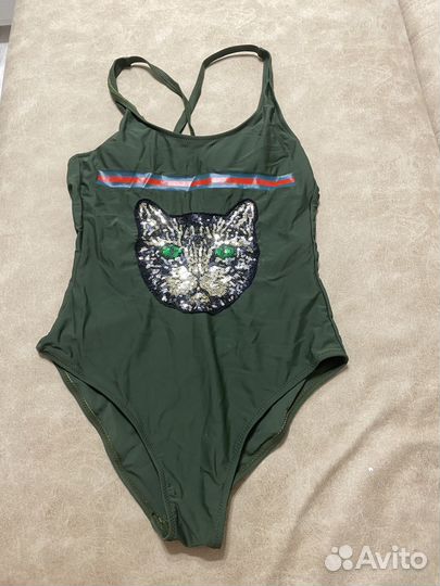 Купальник gucci как новый слитный