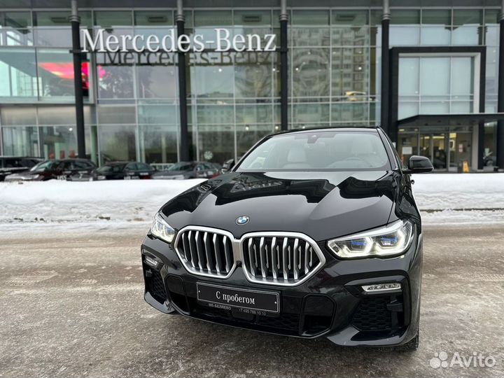 BMW X6 3.0 AT, 2020, 52 182 км