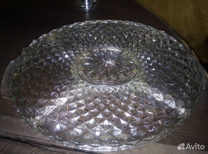 Салатник на ножке ссср.,Блюдо-поднос СССР