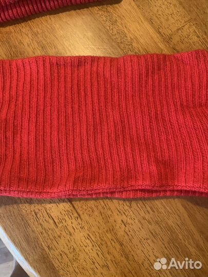 Зимняя шапка и снуд на 6-8 лет