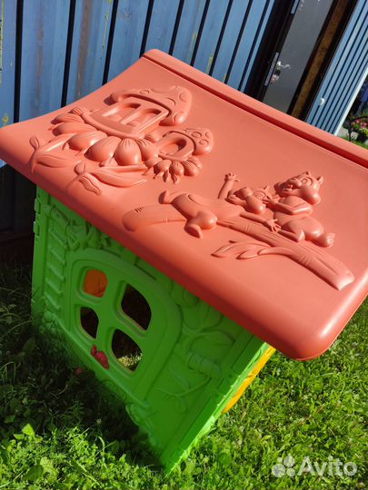 Детский домик для дачи пластиковый