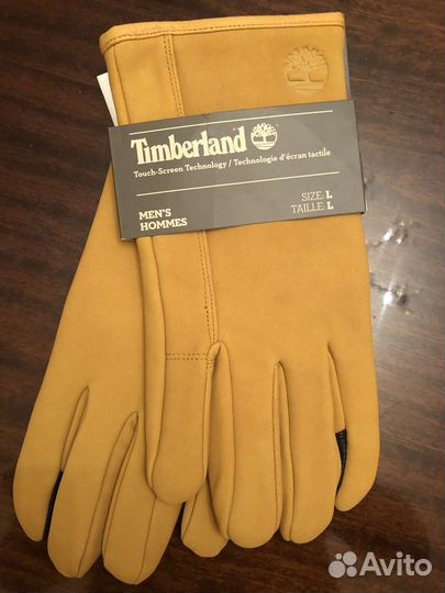 Перчатки мужские зимние замшевые фирмы Timberland