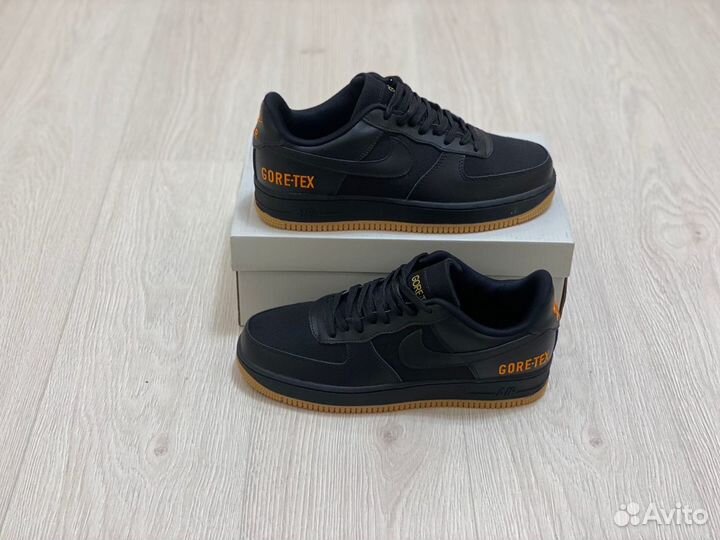 Кроссовки Nike Air Force 1 Gore-Tex Black (36-45)