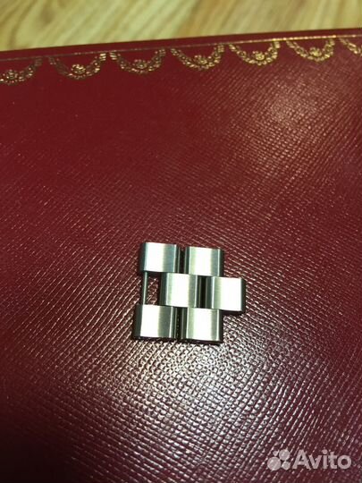 Cartier roadster звенья для часов сталь