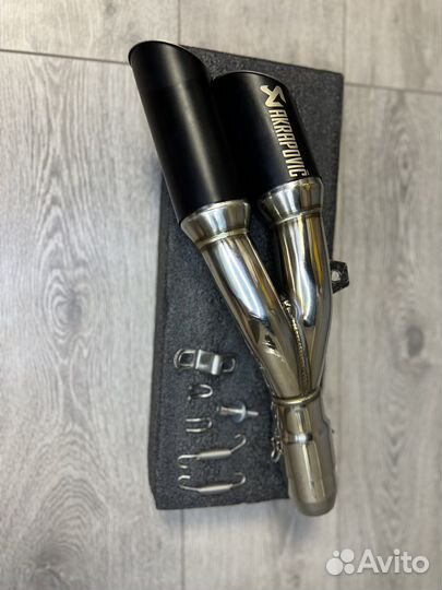 Прямоток для мотоцикла akrapovic