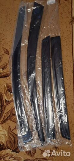 Дефлекторы окон Hyundai Solaris 2011-2016 хэтчбек