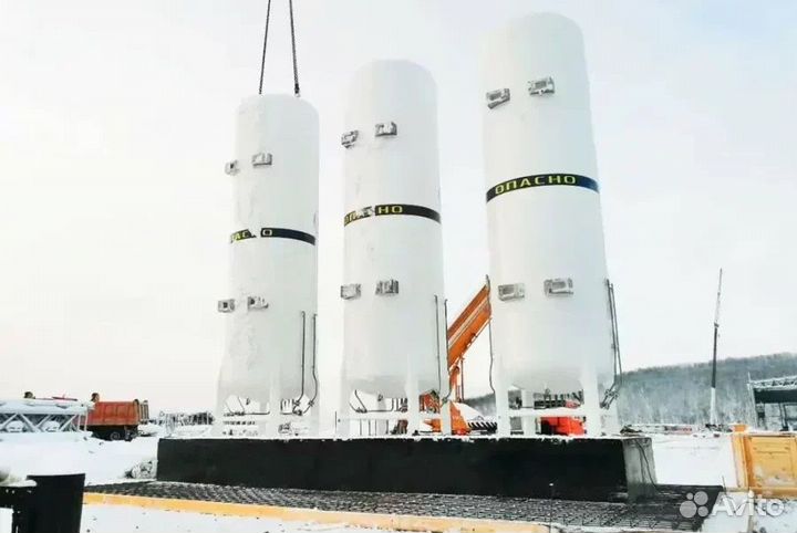 Холодный криогенный газификатор Гхк-10 Виста