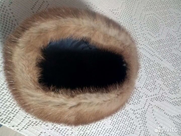 Шапка норковая женская