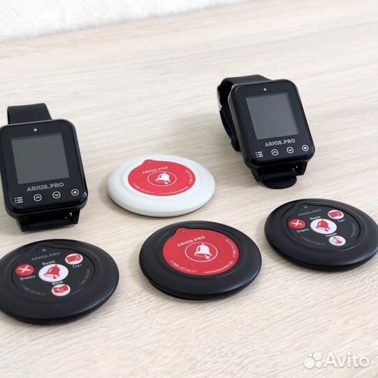 Кнопка вызова официанта, персонала в ассортименте