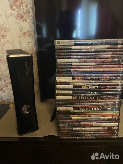 Xbox 360 Slim 250gb(LT 3.0+Freeboot)