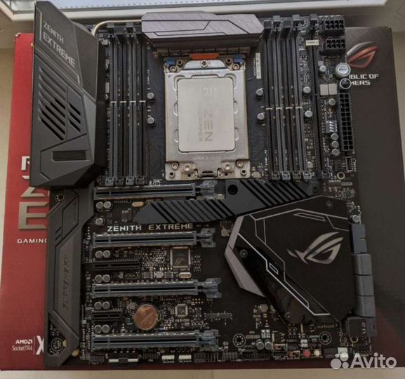 Amd threadripper 1950x + Asus ROG Zenith extreme
